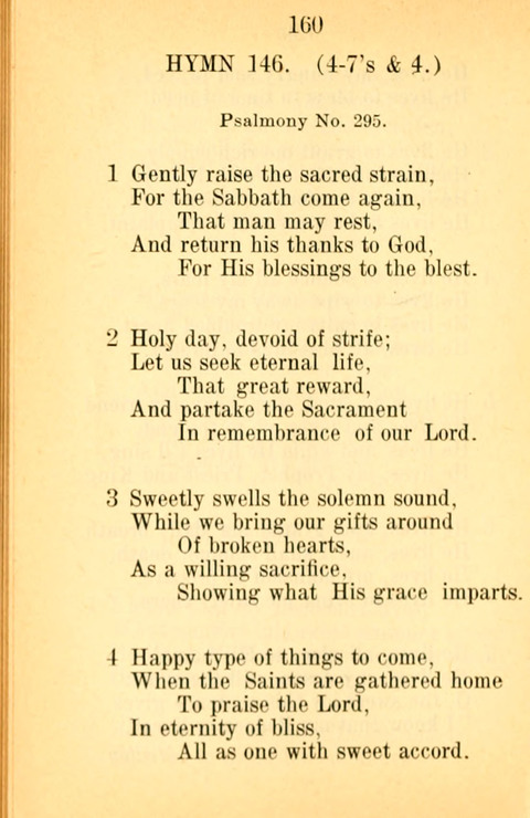 Sacred Hymns and Spiritual Songs: for the Church of Jesus Christ of Latter-Day Saints. 24th ed. page 156