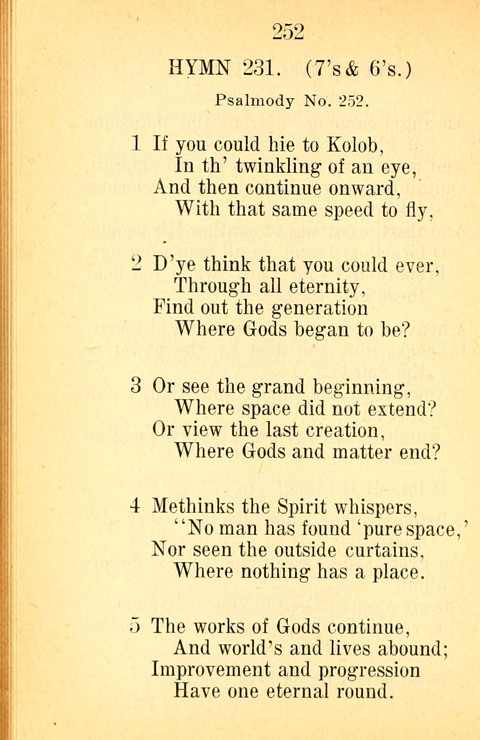 Sacred Hymns and Spiritual Songs: for the Church of Jesus Christ of Latter-Day Saints. 24th ed. page 248