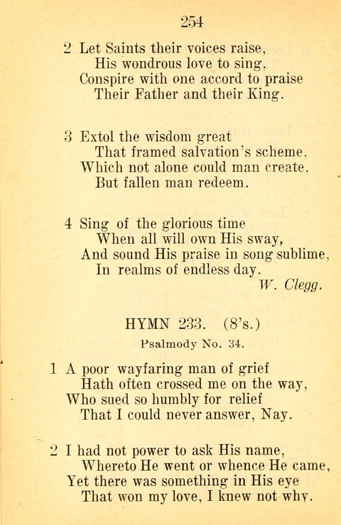 Sacred Hymns and Spiritual Songs: for the Church of Jesus Christ of Latter-Day Saints. 24th ed. page 250