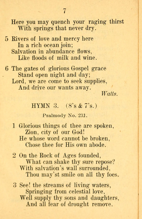 Sacred Hymns and Spiritual Songs: for the Church of Jesus Christ of Latter-Day Saints. 24th ed. page 3