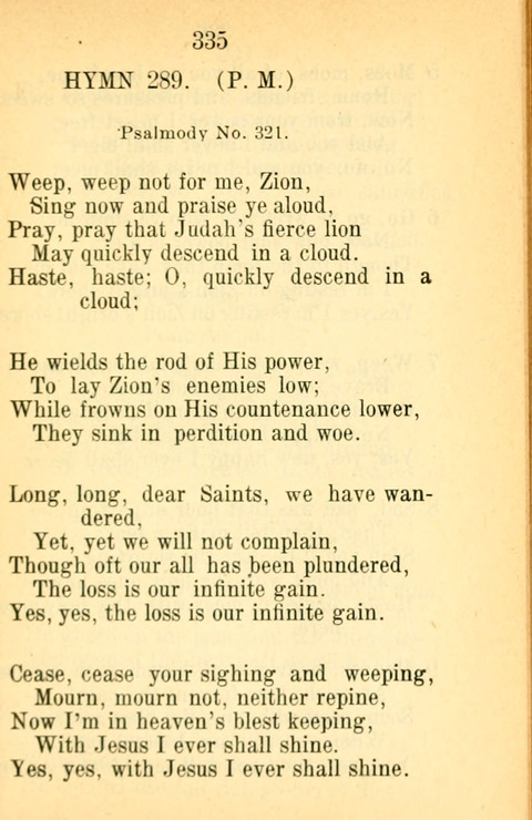 Sacred Hymns and Spiritual Songs: for the Church of Jesus Christ of Latter-Day Saints. 24th ed. page 331