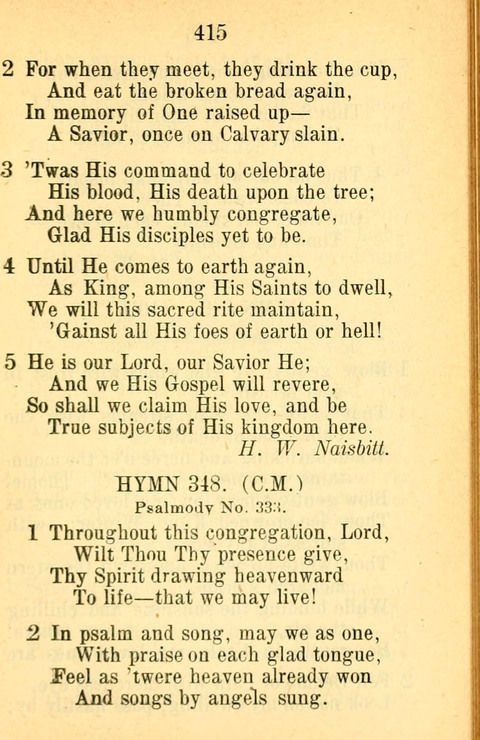 Sacred Hymns and Spiritual Songs: for the Church of Jesus Christ of Latter-Day Saints. 24th ed. page 411