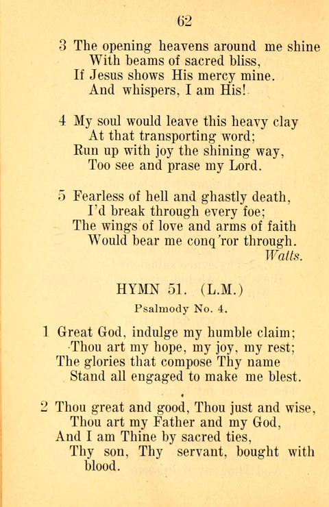 Sacred Hymns and Spiritual Songs: for the Church of Jesus Christ of Latter-Day Saints. 24th ed. page 58