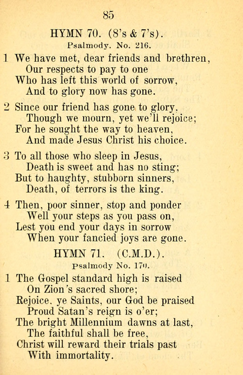 Sacred Hymns and Spiritual Songs: for the Church of Jesus Christ of Latter-Day Saints. 24th ed. page 81