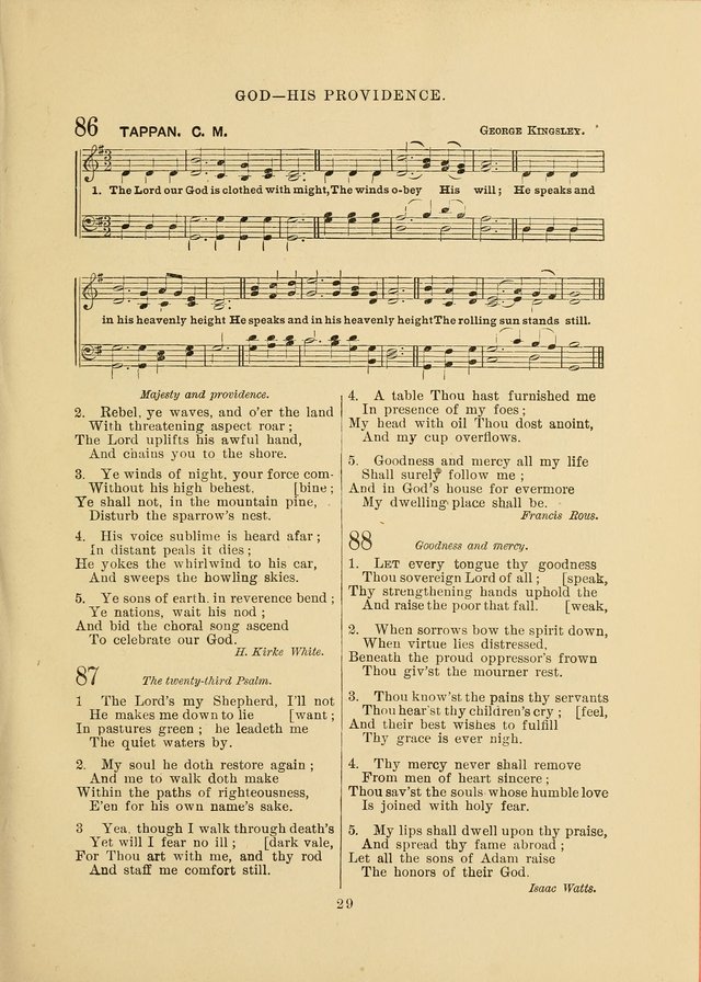 Sacred Hymns and Tunes: designed to be used by the Wesleyan Methodist Connection (or Church) of America page 29