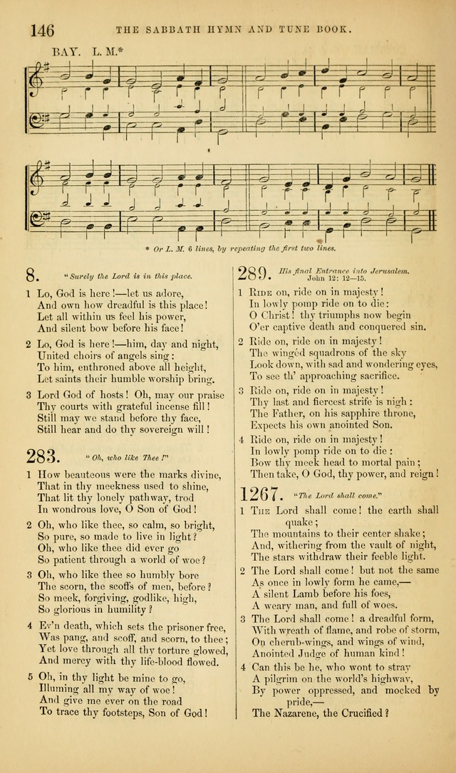 The Sabbath Hymn and Tune Book: for the service of song in the house of  the Lord page 148