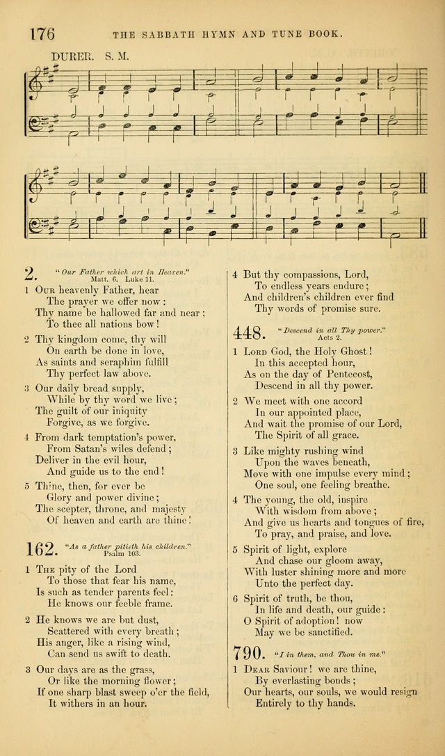 The Sabbath Hymn and Tune Book: for the service of song in the house of  the Lord page 178