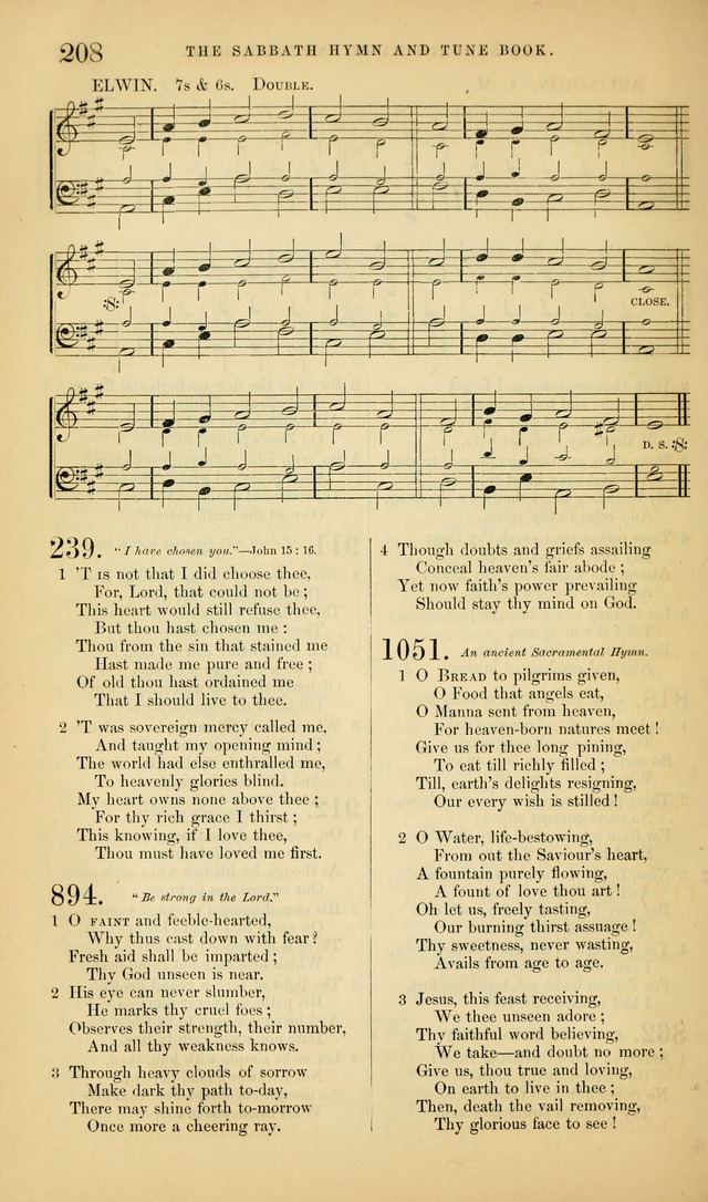The Sabbath Hymn and Tune Book: for the service of song in the house of  the Lord page 210