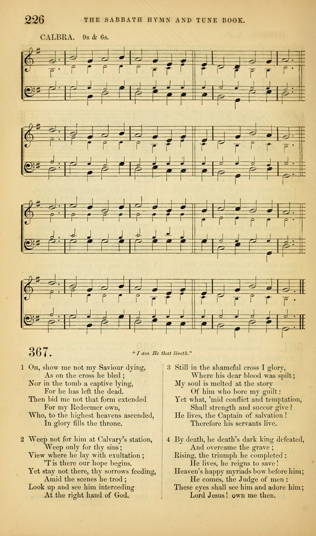 The Sabbath Hymn and Tune Book: for the service of song in the house of  the Lord page 228