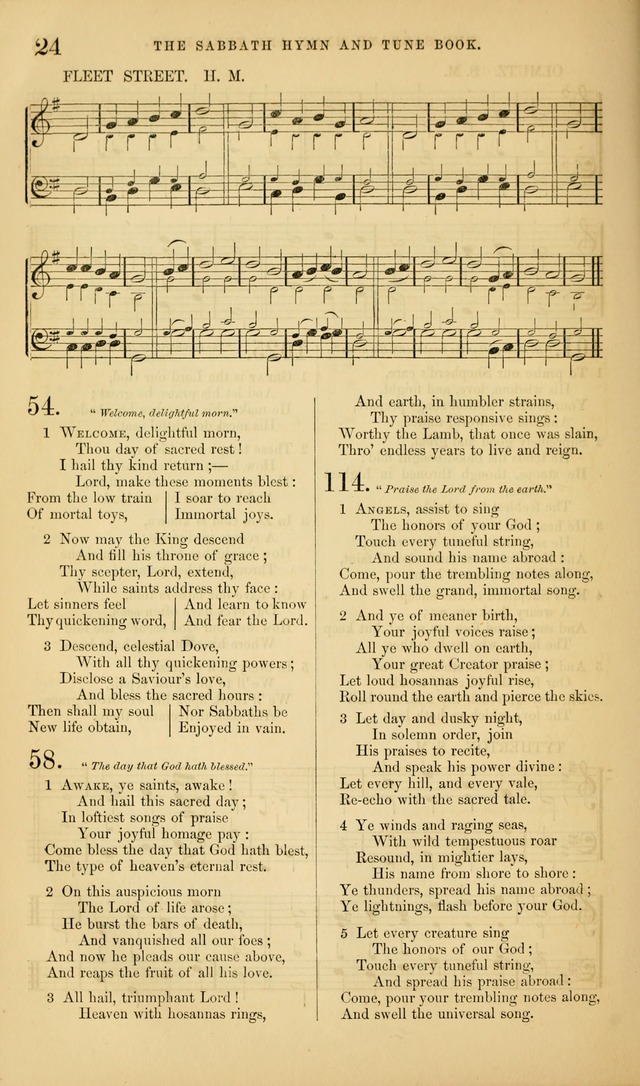 The Sabbath Hymn and Tune Book: for the service of song in the house of  the Lord page 26