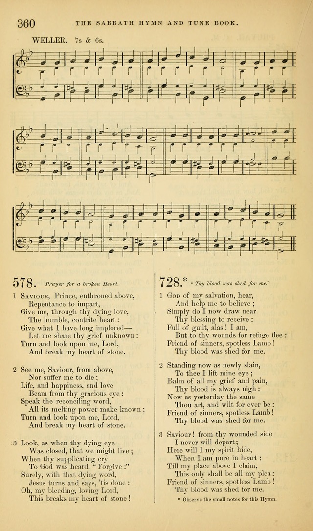 The Sabbath Hymn and Tune Book: for the service of song in the house of  the Lord page 362