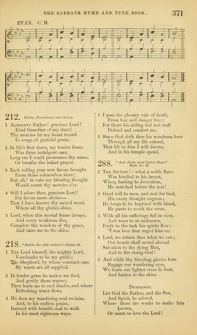 The Sabbath Hymn and Tune Book: for the service of song in the house of  the Lord page 373