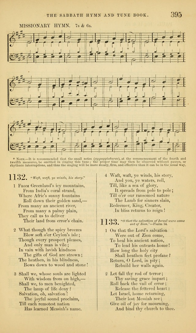 The Sabbath Hymn and Tune Book: for the service of song in the house of  the Lord page 397