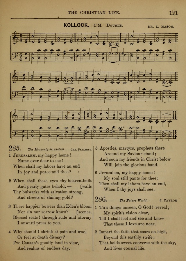 Social Hymns and Tunes, for the Conference and Prayer Meeting, and the Home with services and prayers page 117