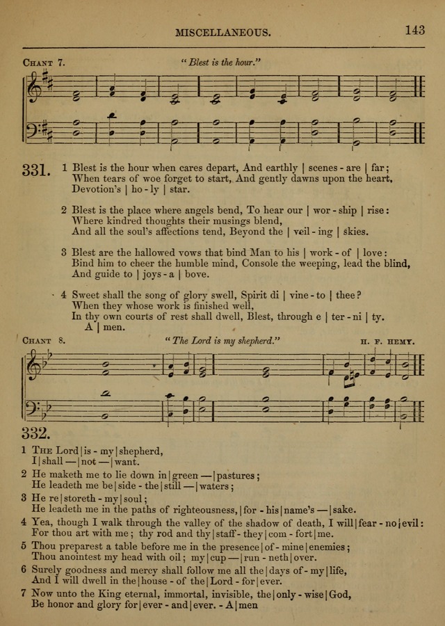 Social Hymns and Tunes, for the Conference and Prayer Meeting, and the Home with services and prayers page 139
