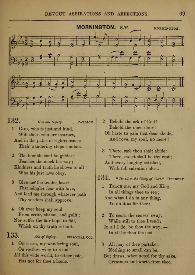 Social Hymns and Tunes, for the Conference and Prayer Meeting, and the Home with services and prayers page 65