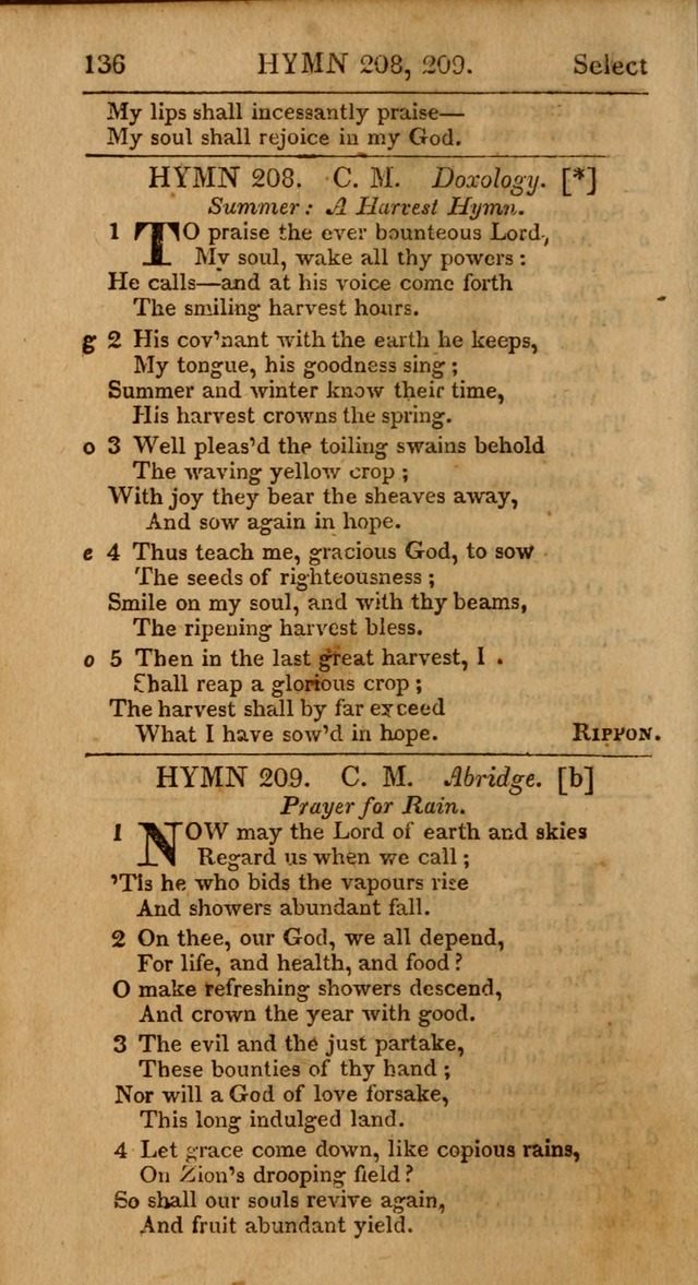 Select Hymns, The Third Part of Christian Psalmody. 3rd ed. page 136