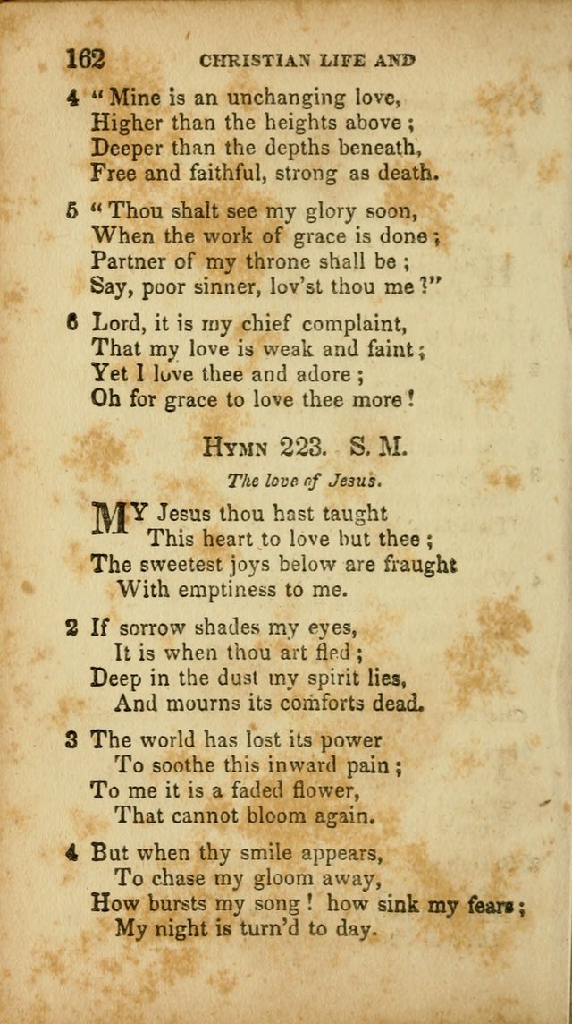 A Selection of Hymns for the Use of Social Religious Meetings and for Private Devotions. 7th ed. page 162