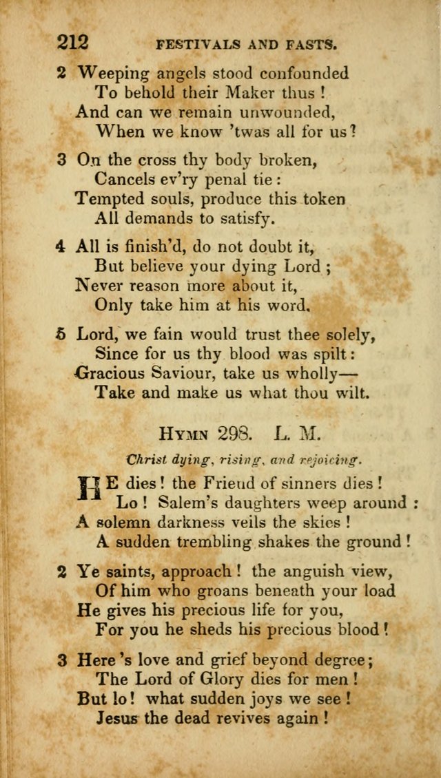 A Selection of Hymns for the Use of Social Religious Meetings and for Private Devotions. 7th ed. page 212