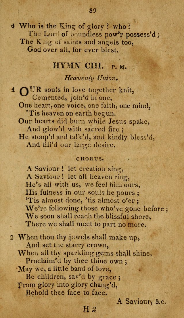 A Selection of Hymns, from Various Authors, Supplementary for the Use of Christians. 1st ed. page 94