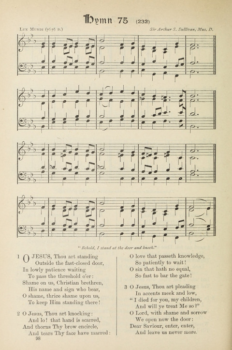 The Scottish Hymnal: (Appendix incorporated) with tunes for use in churches page 100