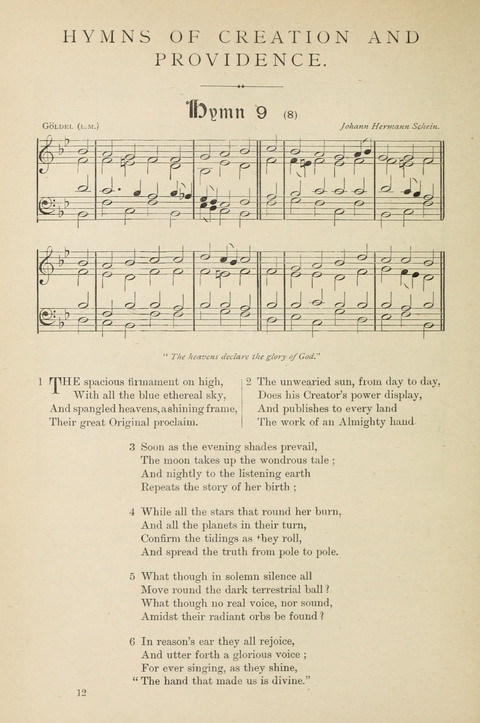 The Scottish Hymnal: (Appendix incorporated) with tunes for use in churches page 12
