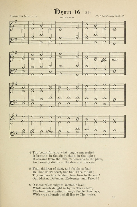 The Scottish Hymnal: (Appendix incorporated) with tunes for use in churches page 21