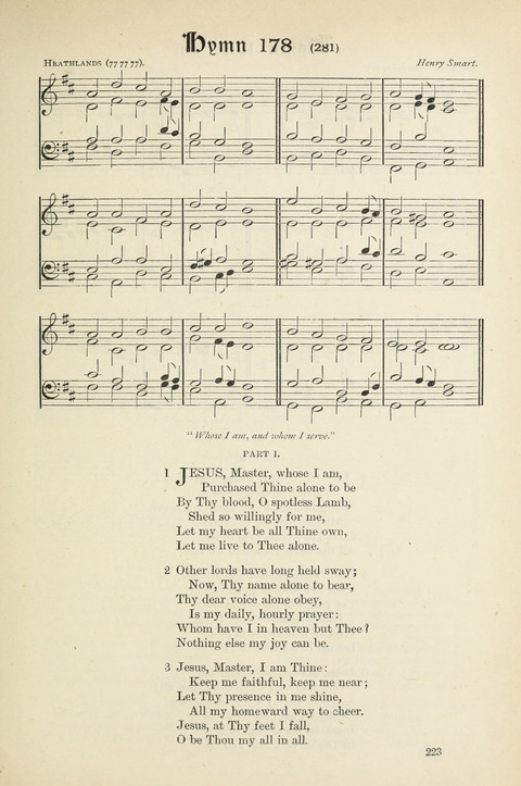 The Scottish Hymnal: (Appendix incorporated) with tunes for use in churches page 225