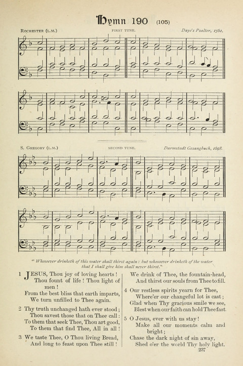 The Scottish Hymnal: (Appendix incorporated) with tunes for use in churches page 239
