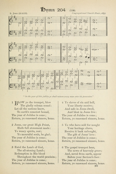 The Scottish Hymnal: (Appendix incorporated) with tunes for use in churches page 253