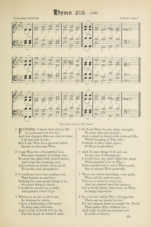 The Scottish Hymnal: (Appendix incorporated) with tunes for use in churches page 267