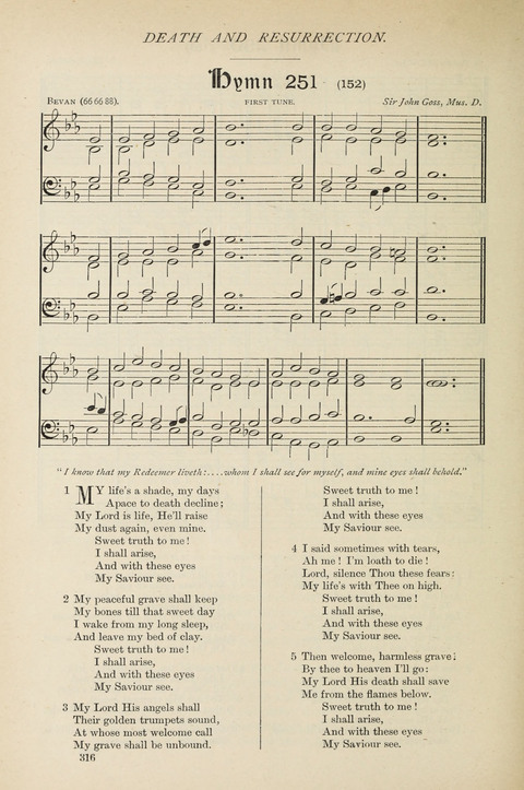 The Scottish Hymnal: (Appendix incorporated) with tunes for use in churches page 318