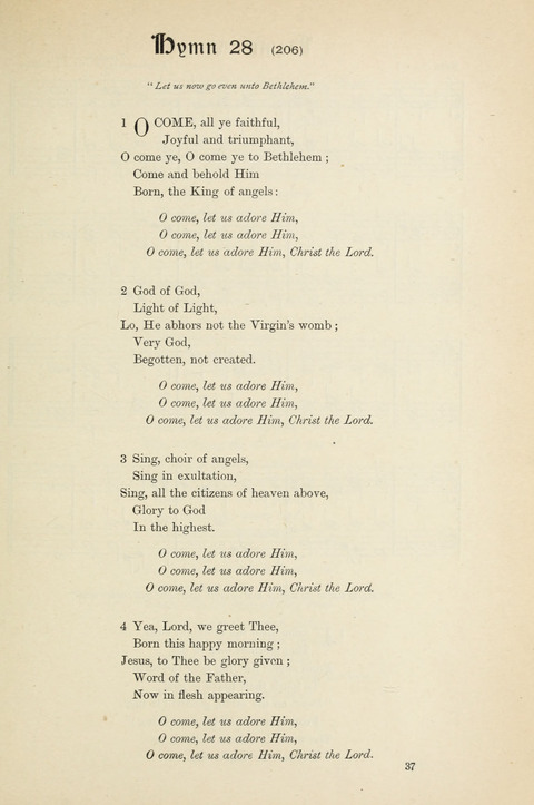 The Scottish Hymnal: (Appendix incorporated) with tunes for use in churches page 37