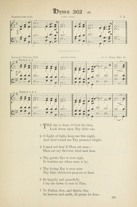 The Scottish Hymnal: (Appendix incorporated) with tunes for use in churches page 461
