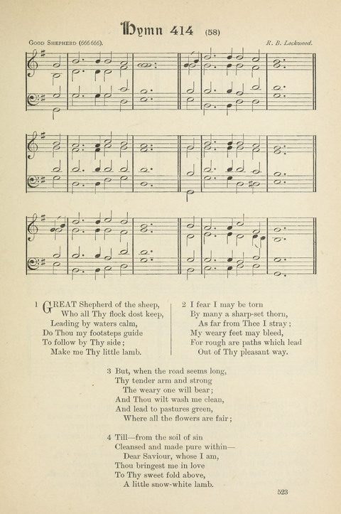 The Scottish Hymnal: (Appendix incorporated) with tunes for use in churches page 525