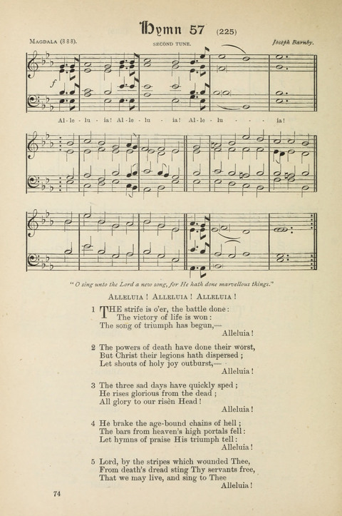 The Scottish Hymnal: (Appendix incorporated) with tunes for use in churches page 76