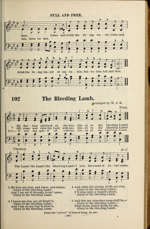 Songs of Joy and Gladness No. 2 page 103