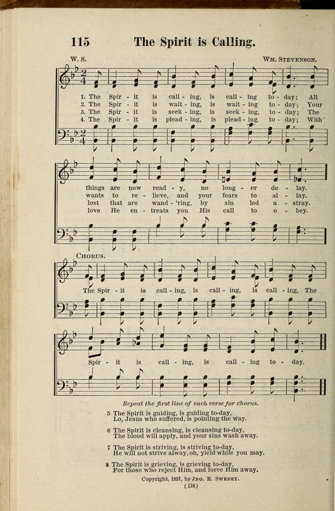 Songs of Joy and Gladness No. 2 page 116