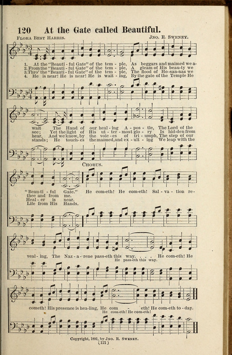 Songs of Joy and Gladness No. 2 page 121