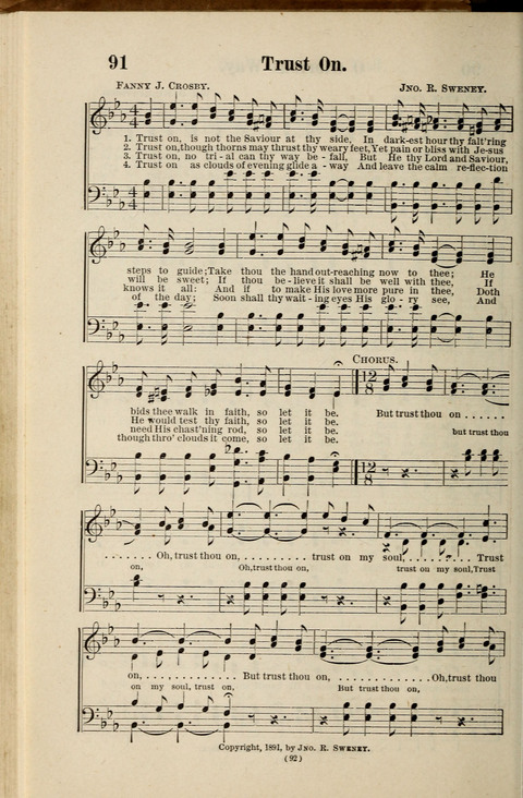 Songs of Joy and Gladness No. 2 page 92