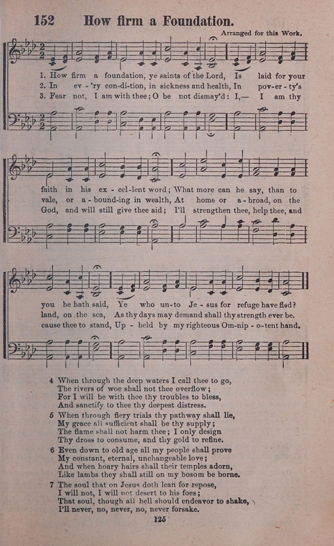 Songs of Joy and Gladness with Supplement page 125