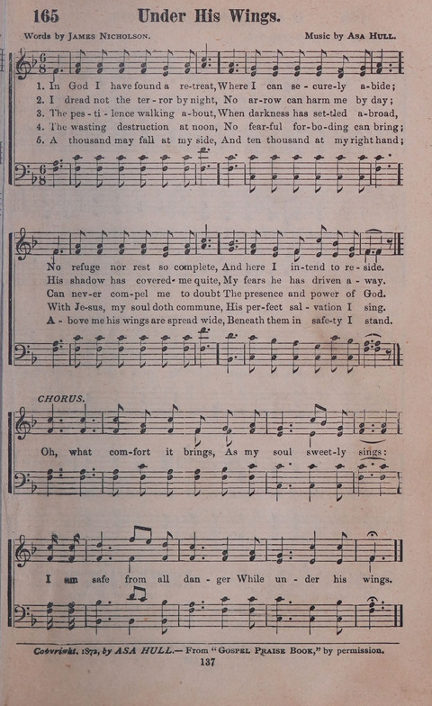 Songs of Joy and Gladness with Supplement page 135