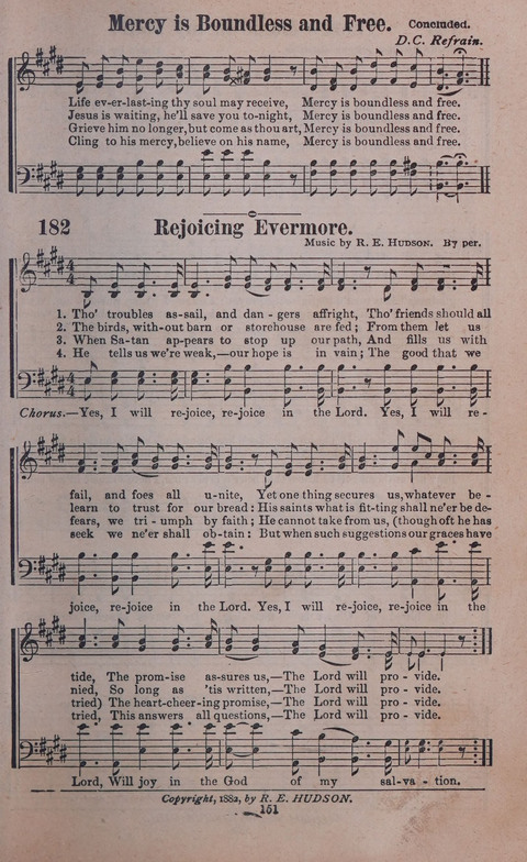 Songs of Joy and Gladness with Supplement page 149