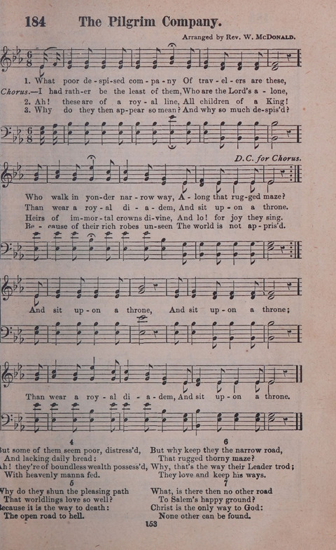 Songs of Joy and Gladness with Supplement page 151