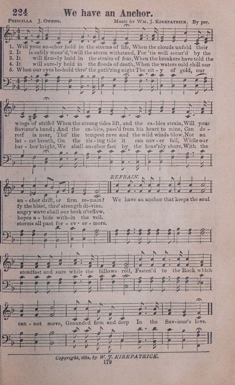 Songs of Joy and Gladness with Supplement page 177
