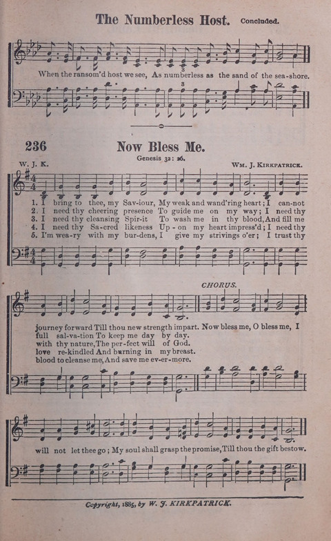 Songs of Joy and Gladness with Supplement page 191