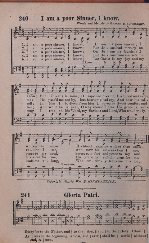 Songs of Joy and Gladness with Supplement page 194