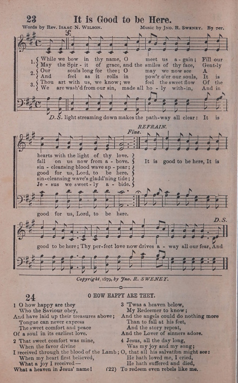 Songs of Joy and Gladness with Supplement page 20