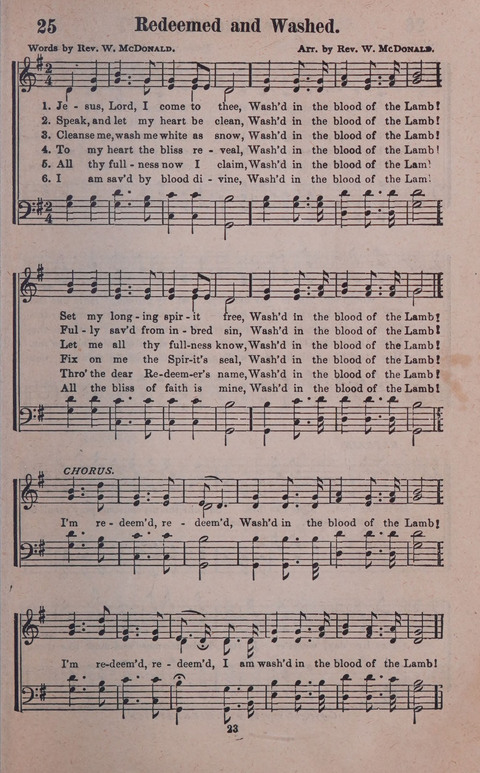 Songs of Joy and Gladness with Supplement page 21