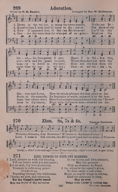 Songs of Joy and Gladness with Supplement page 218